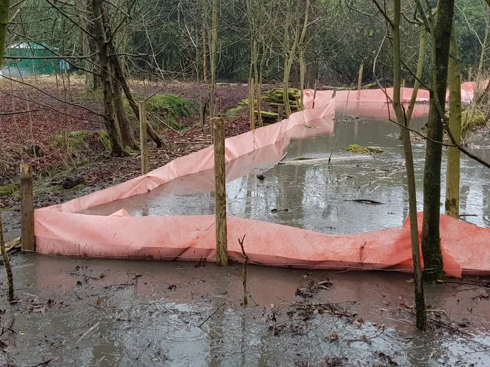 Private Pond Desilting in Preston